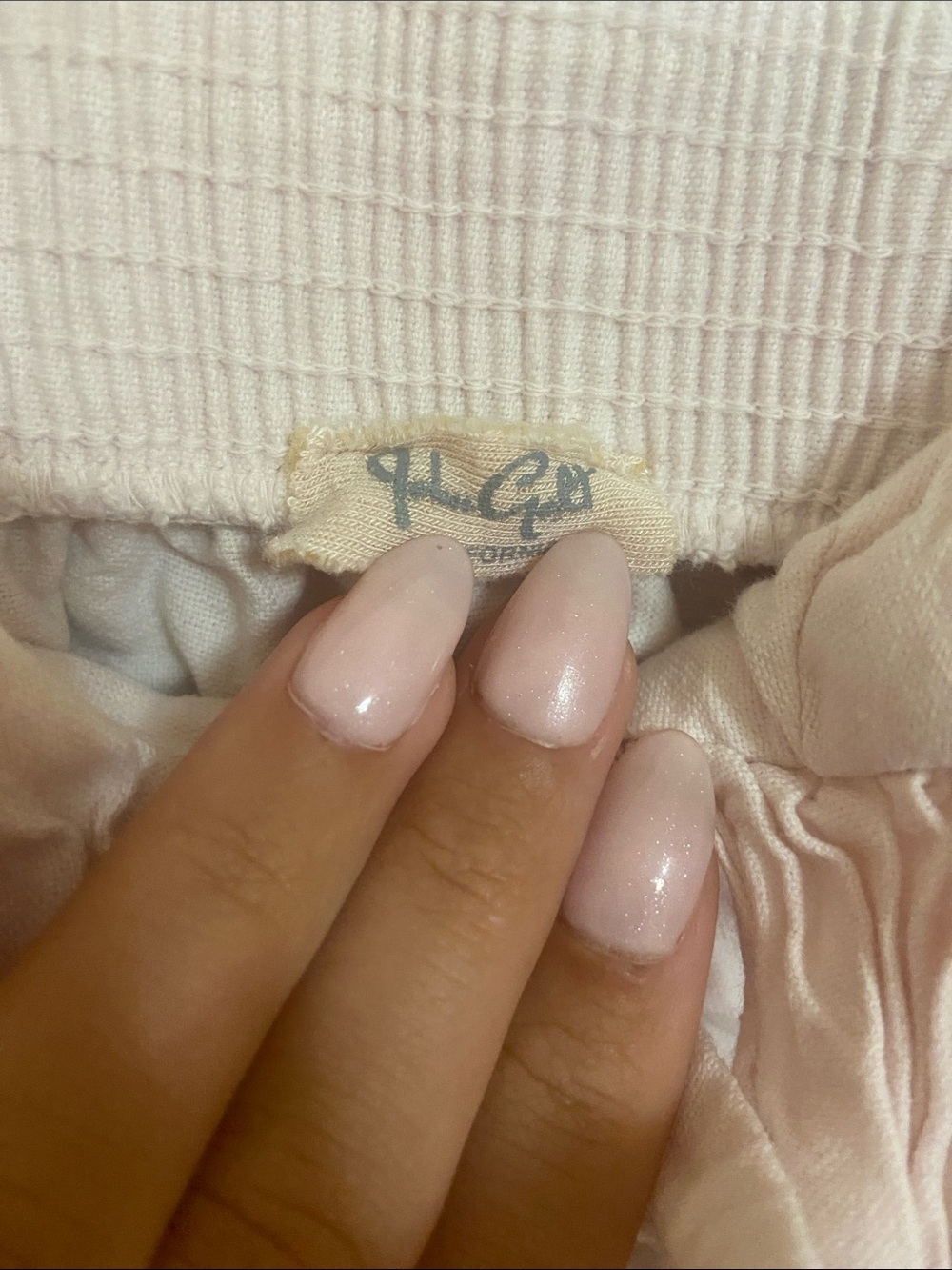 Brandy Melville Pale Pink Tie-Front Camisole - Picture 2 of 2